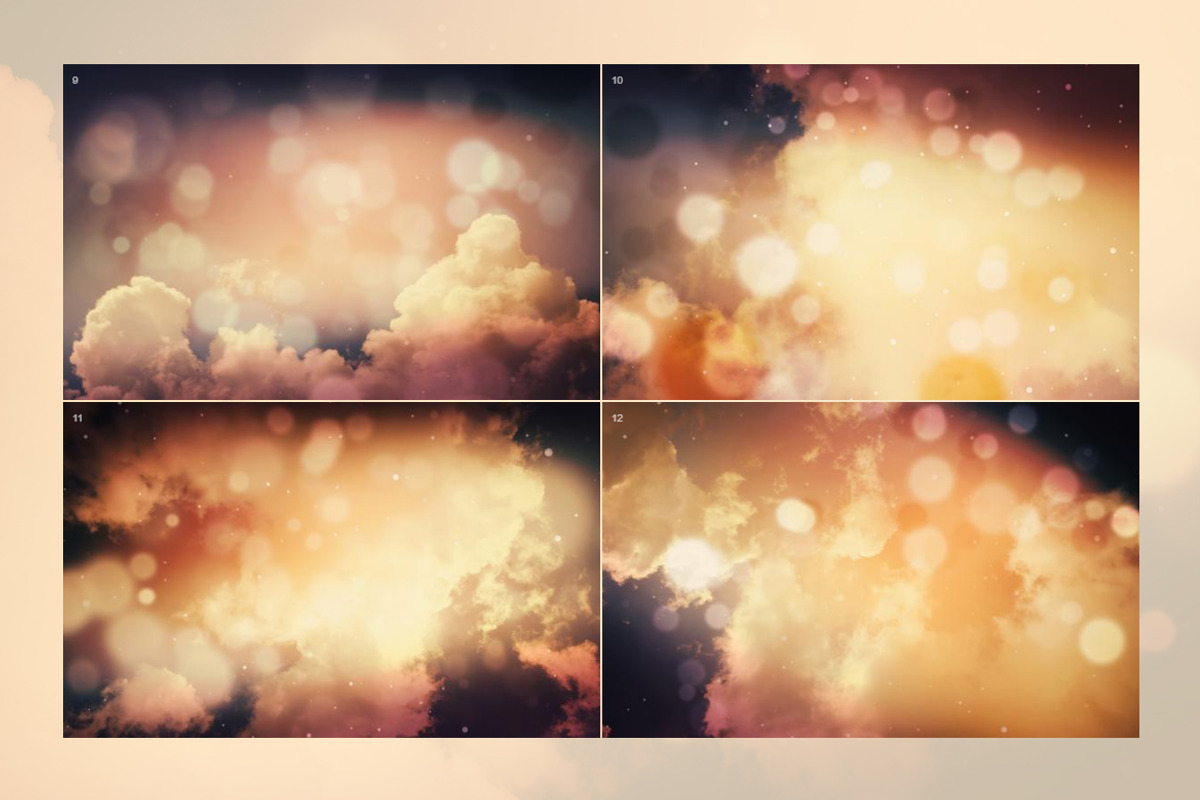 Bokeh SKY Backgrounds v2 preview 7