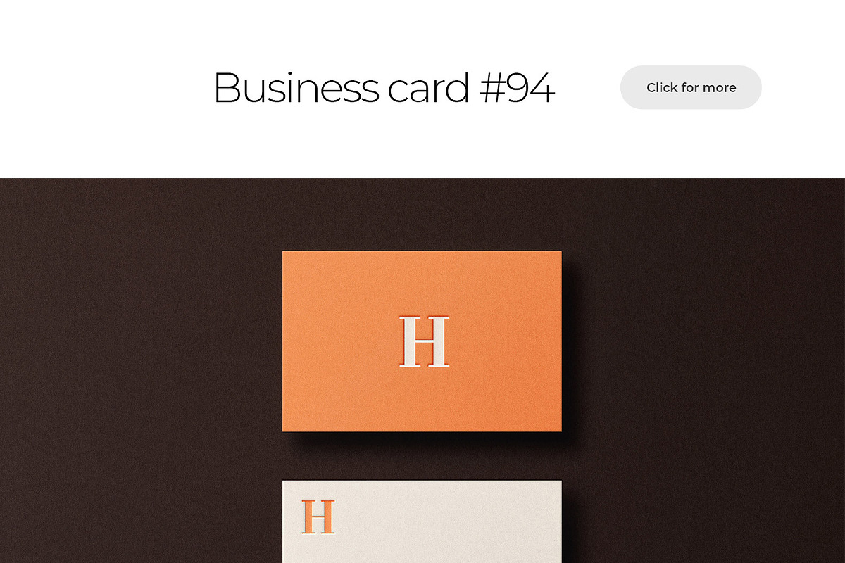 Business Card Mockup Template Bundle, a Business Card Template by PrintPixel (Photo 11 of 104)