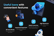 Marketly SEO & Marketing 3D Icon Set, an Object 3D Model by Illustraly Design (Thumbnail 3 of 8)