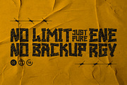 Retrera - Grunge Display Font, a Handwritten Font by Letterara (Thumbnail 8 of 14)