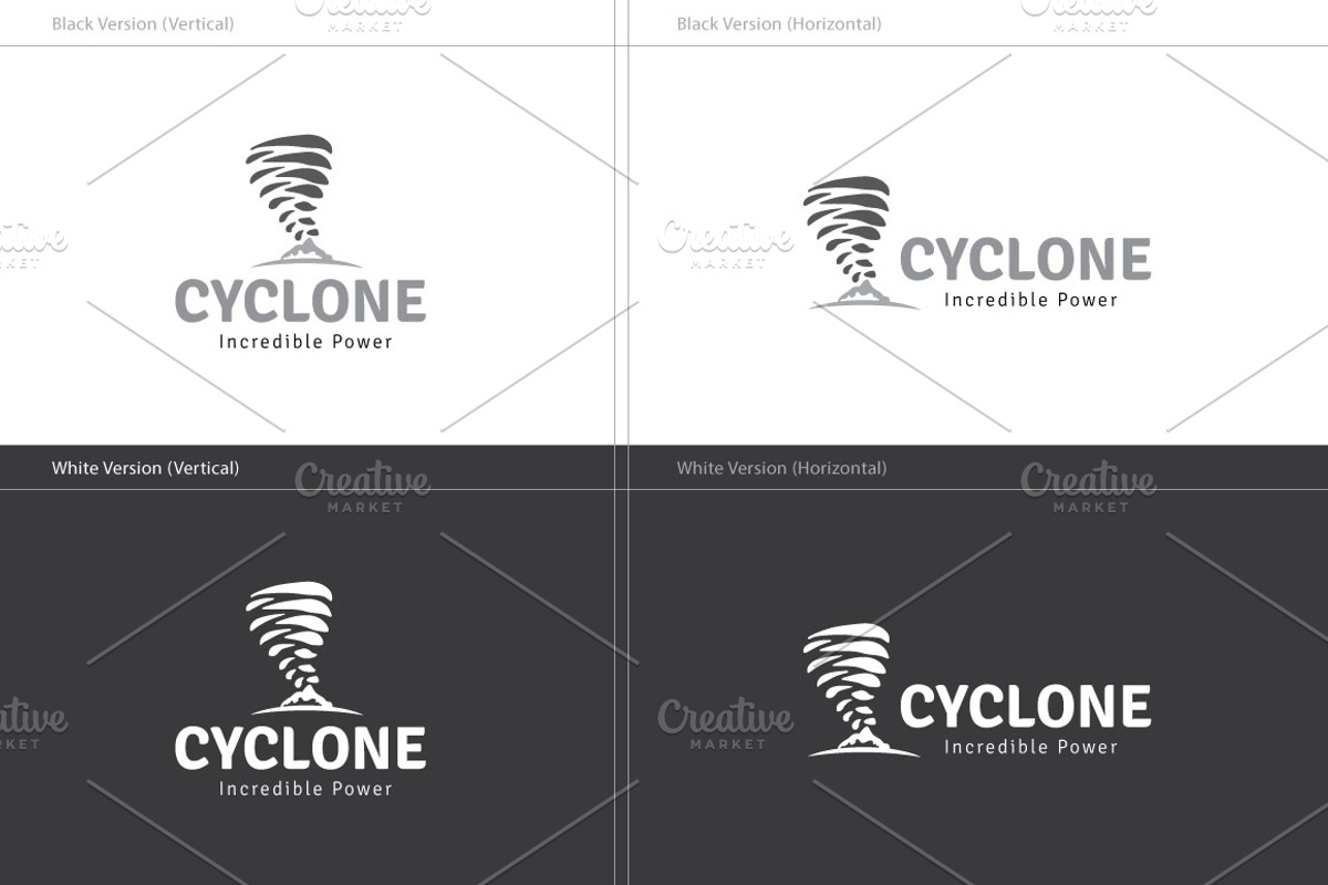 Cyclone Logo, a Branding & Logo Template by ArtFusion (Photo 5 of 5)