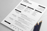 Resume/CV, a Resume Template by Creatune (Thumbnail 2 of 4)