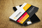 Corporate Business Card CM076, a Business Card Template by annozio (Thumbnail 3 of 4)