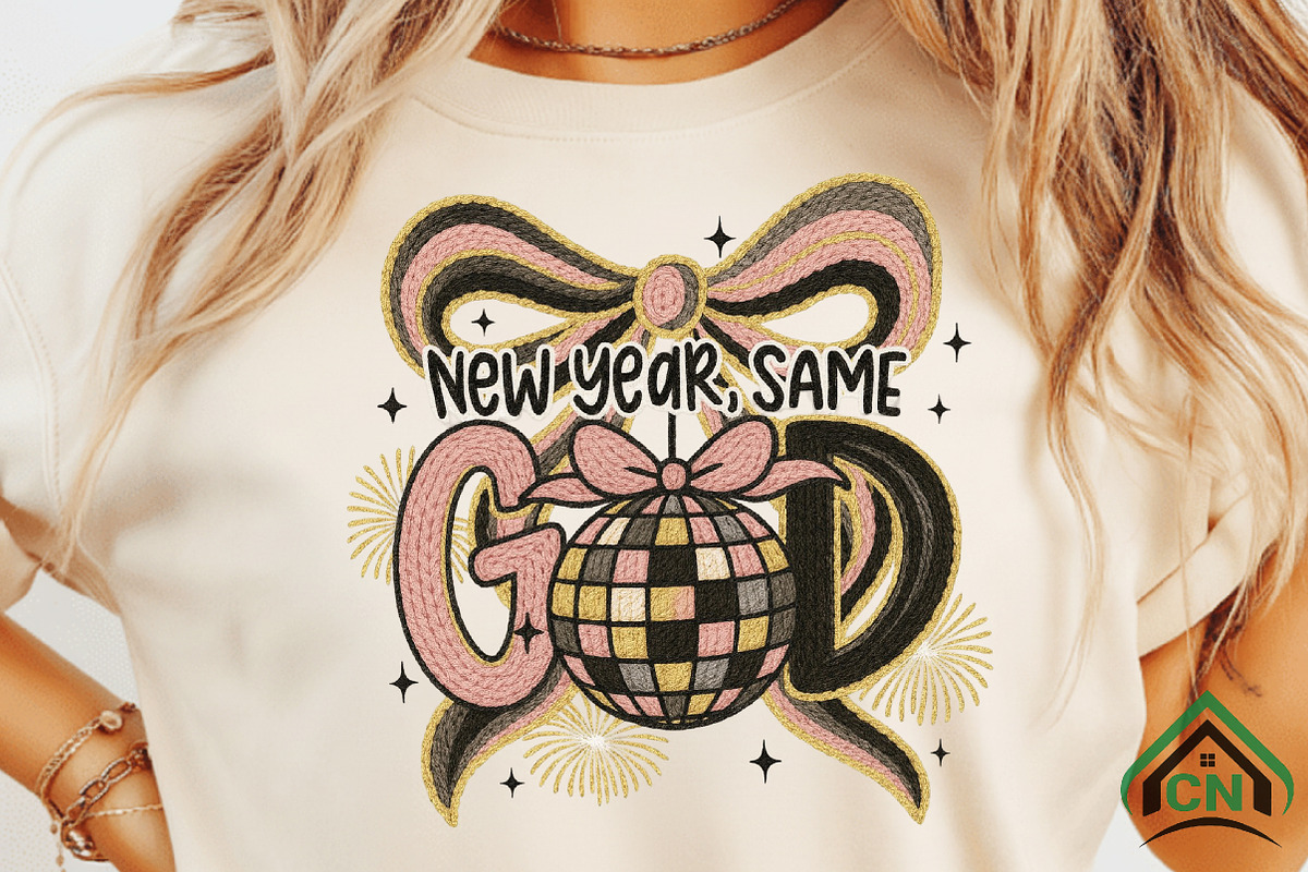 Yarn Crochet Happy New Year Png, an Illustration by Craft Nest (Photo 4 of 7)