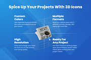 3D News Illustration, a Scene 3D Model by Flat Icons (Thumbnail 3 of 8)