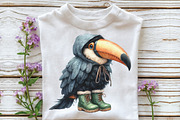 Funny Grumpy Animals Clipart, an Icon by CraftArtStudio (Thumbnail 3 of 6)