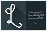 Scriptonesia, a Script Font by TGIF.STD (Thumbnail 4 of 5)
