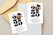 Graduation Invitation Class of 2025, an Invitation Template by Earth5168 (Thumbnail 5 of 9)