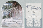 Iron Portals: Decorative Paper Gates, an Object Graphic by Purple (Thumbnail 1 of 14)