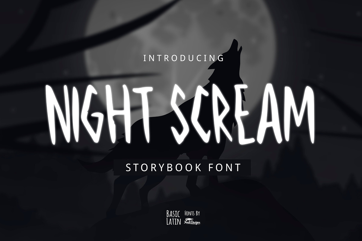 Night Scream Font