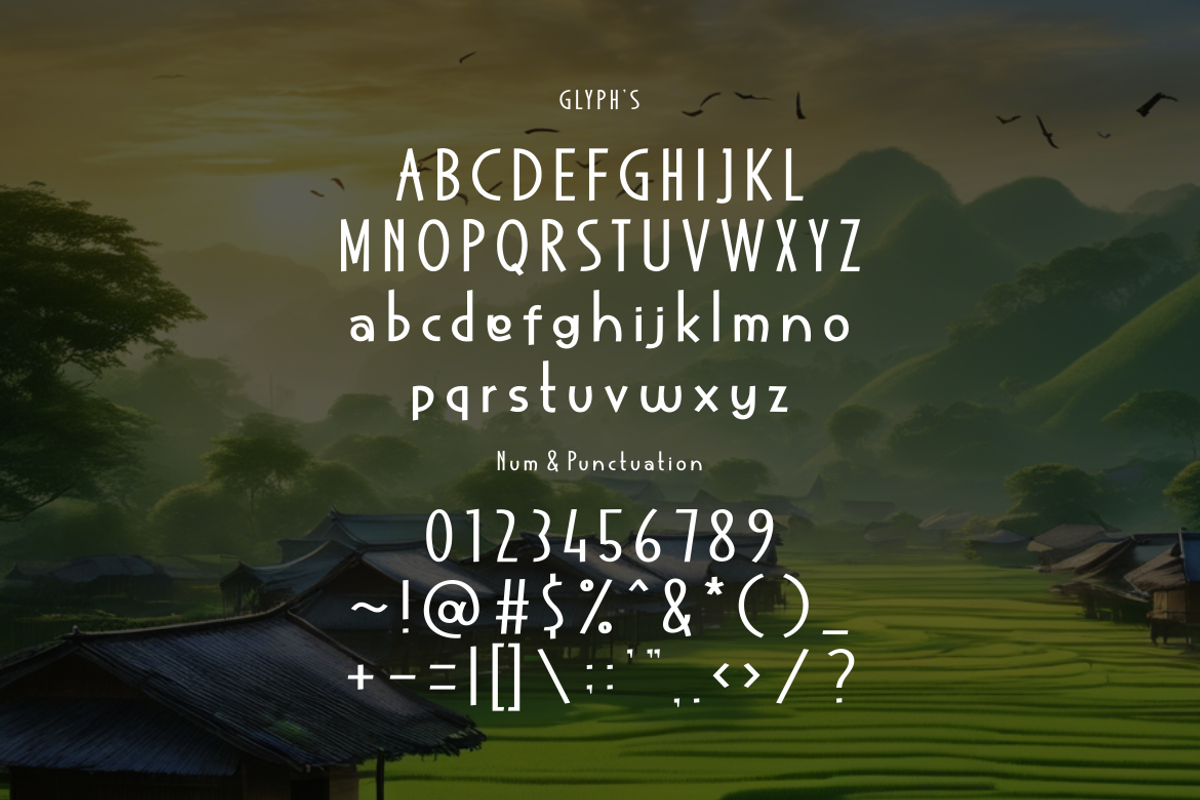 Fraverino - Travel Font, a Sans Serif Font by Monoletter Studio (Photo 4 of 4)