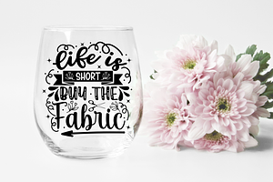 Sewing Quotes SVG Bundle