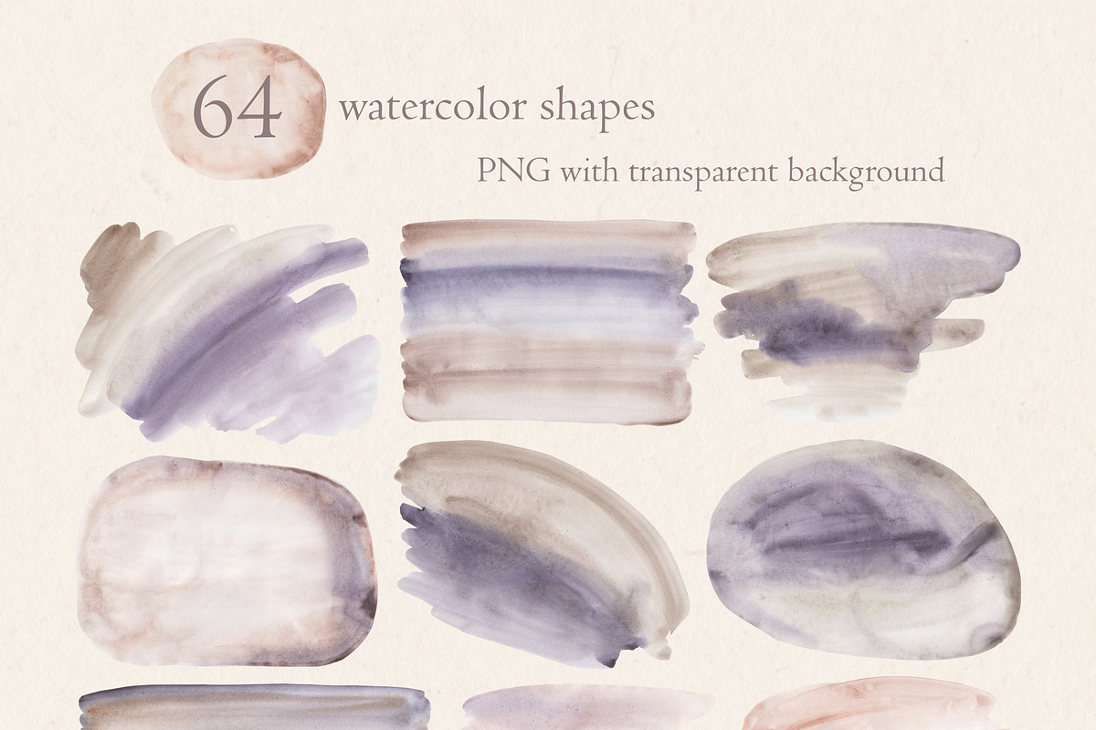 Neutral watercolor, a Texture Graphic by Elona Laff (Photo 2 of 9)