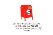 Cozy Christmas Girl Clipart, a Graphic by Ruslana Lubenets (Thumbnail 3 of 21)