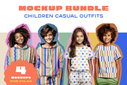 Children mockup bundle - 4 files psd, a Hoody Mockup by Apparel Mockups (Thumbnail 1 of 4)