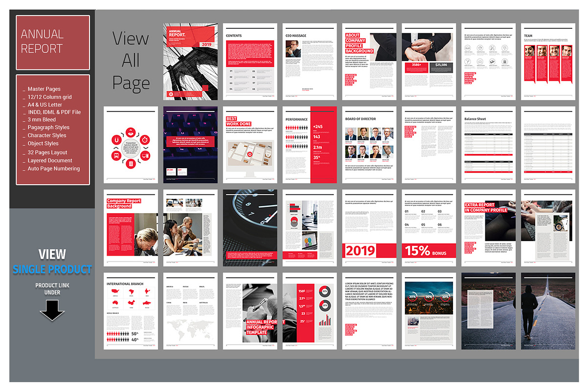 Big Bundle Annual Report-1, a Brochure Template by alimran24 (Photo 4 of 10)
