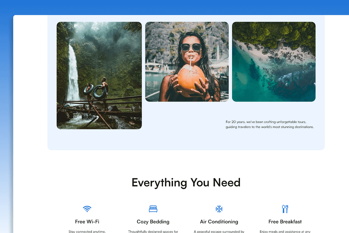 SummitStay:  Figma Vacation Template, an UI Kit Template by Flow Samurai Templates (Photo 3 of 5)