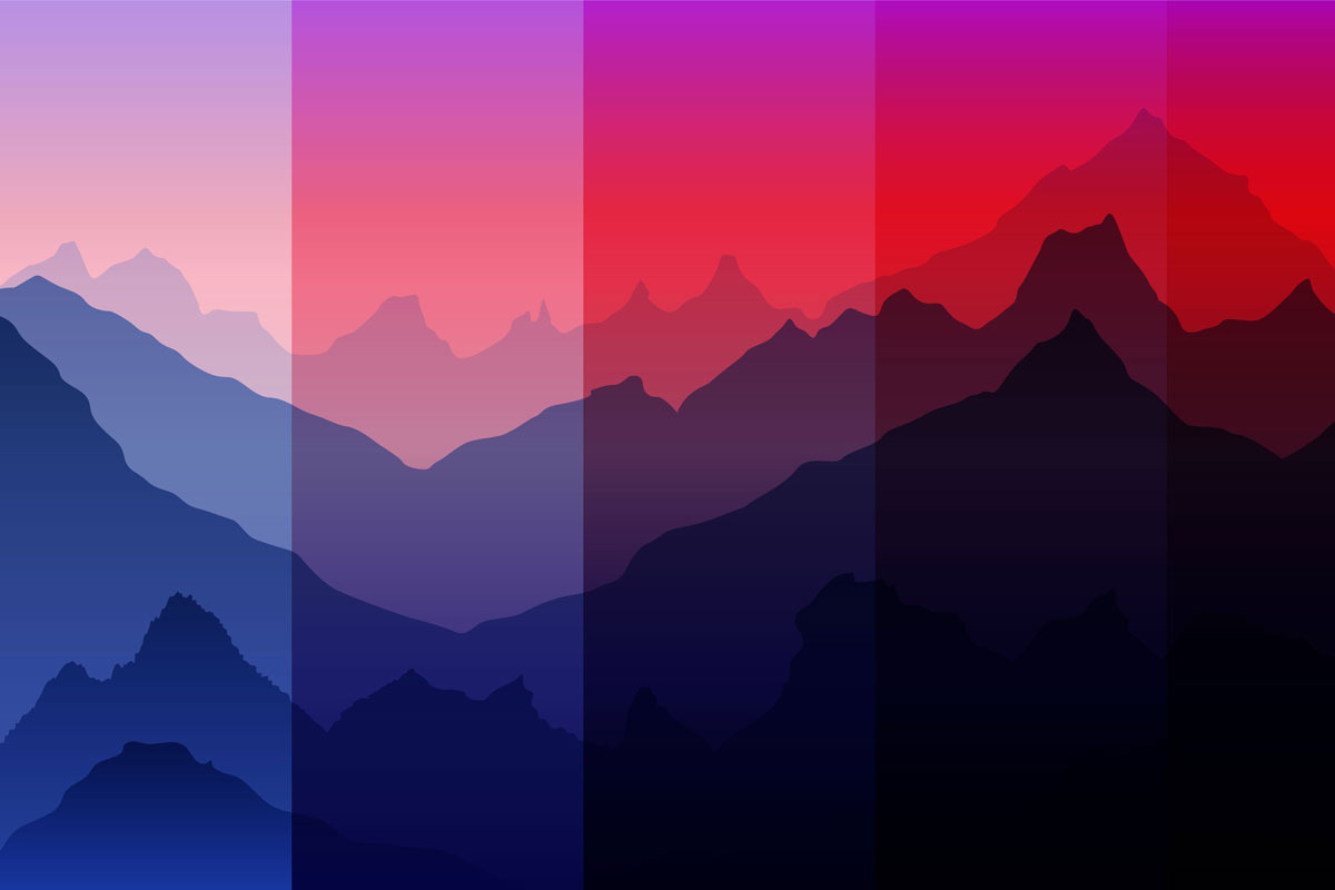 sunrice mountains eps 10 vector, a Background Graphic by Rommeo79 (Photo 1 of 2)