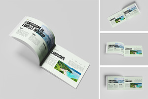 Landscape DL mockup, a Brochure Template by kebunmockup