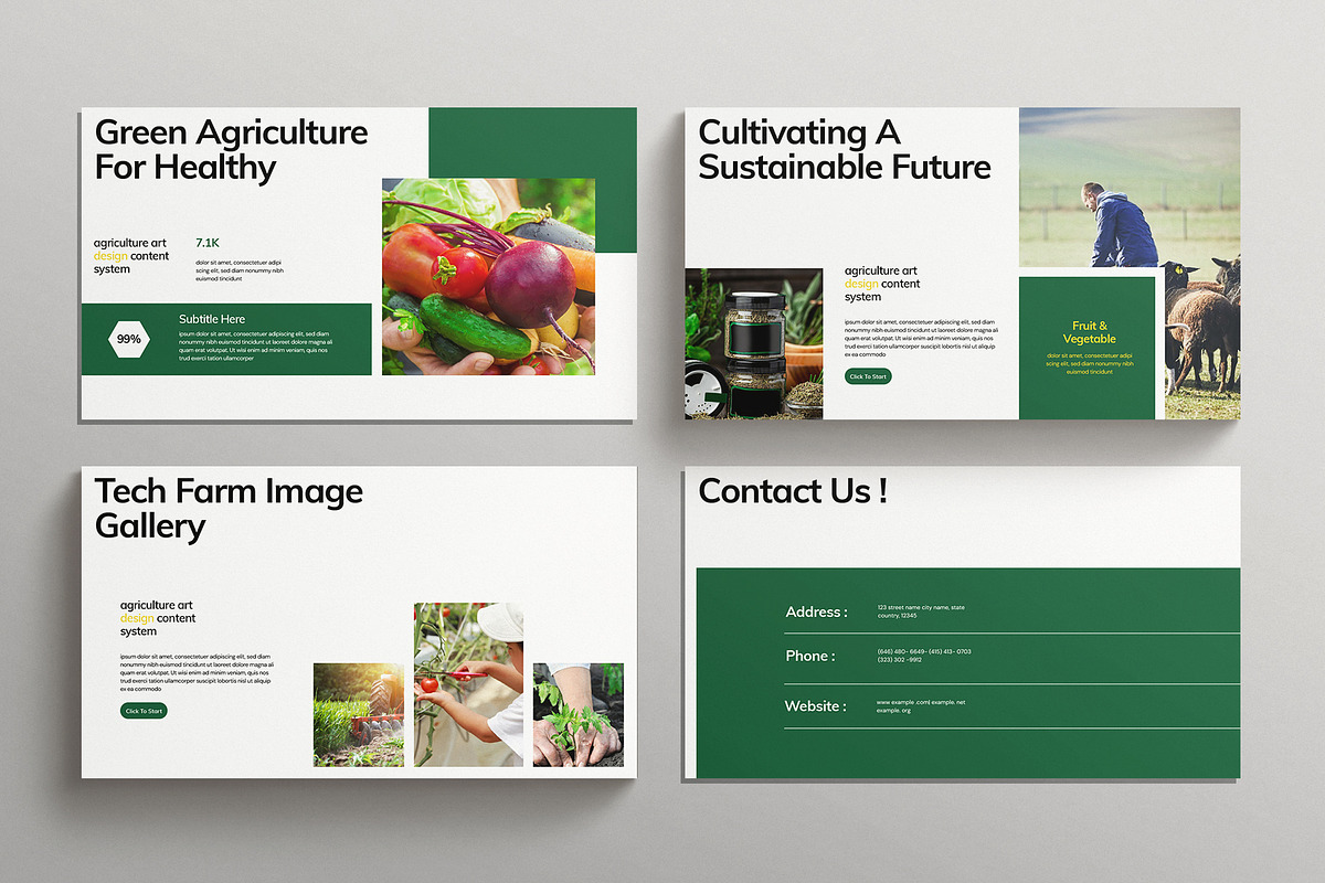 Agriculture Presentation Template, a Presentation Template by E-Type (Photo 5 of 5)