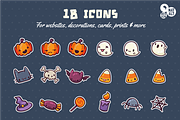 Cute & Spooky Halloween Icons, an Icon by NatBurger (Thumbnail 2 of 3)