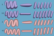 3D brushes for Procreate, a Brush Add-On by Veronika Gotovceva (Thumbnail 3 of 5)