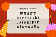 Kratzy Partay | Hand Drawn Display, a Handwritten Font by gracetype_studio (Thumbnail 11 of 11)