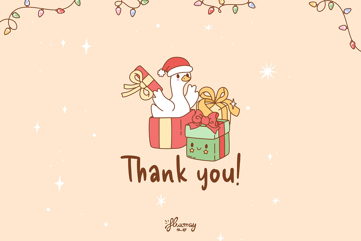 Cute Cozy Christmas Clipart Bundle, a Seasonal Illustration by Huxmay (Photo 8 of 8)