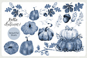 Pumpkin Spice Watercolor Clipart, an Illustration by Bridgett Stahlman Design (Thumbnail 3 of 9)