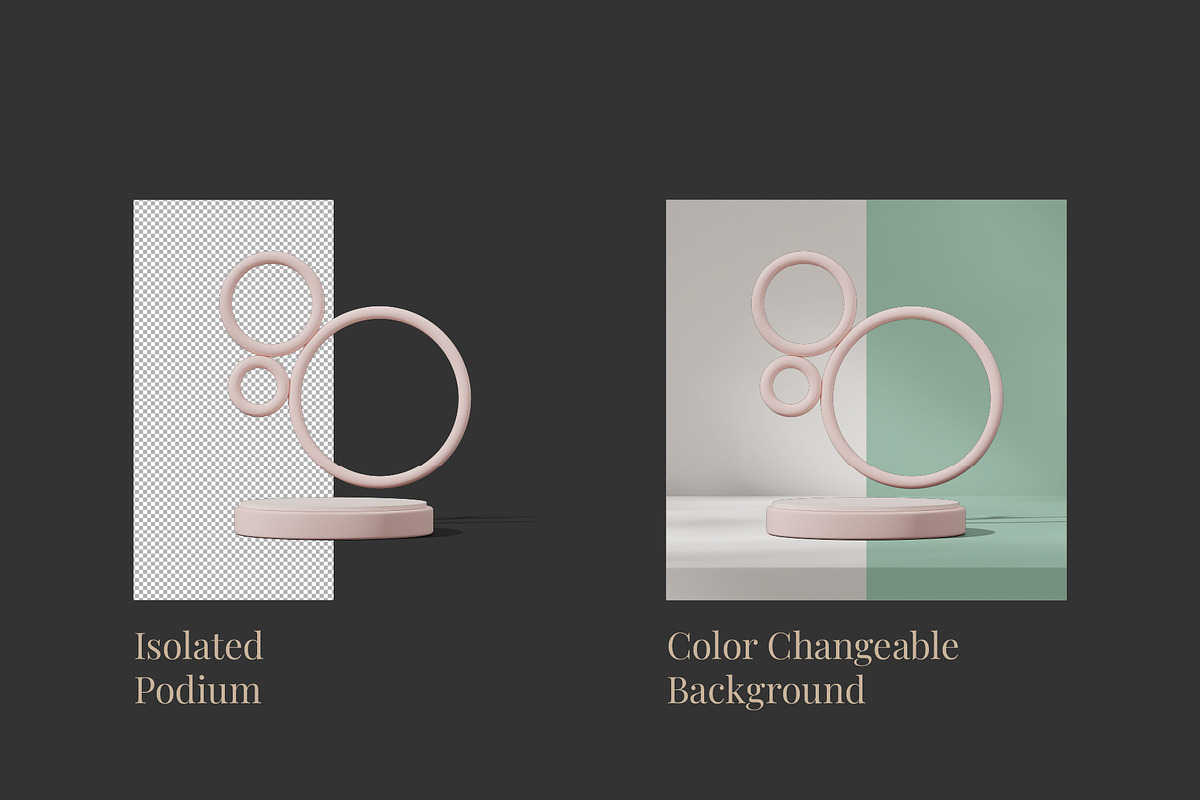 5 Podium with Transparent Background, a Background Graphic by faustudio (Photo 2 of 7)