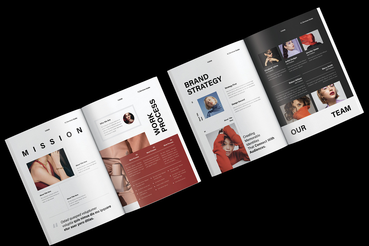 Services and Pricing Guide Template, a Brochure Template by NorthPeak (Photo 6 of 12)