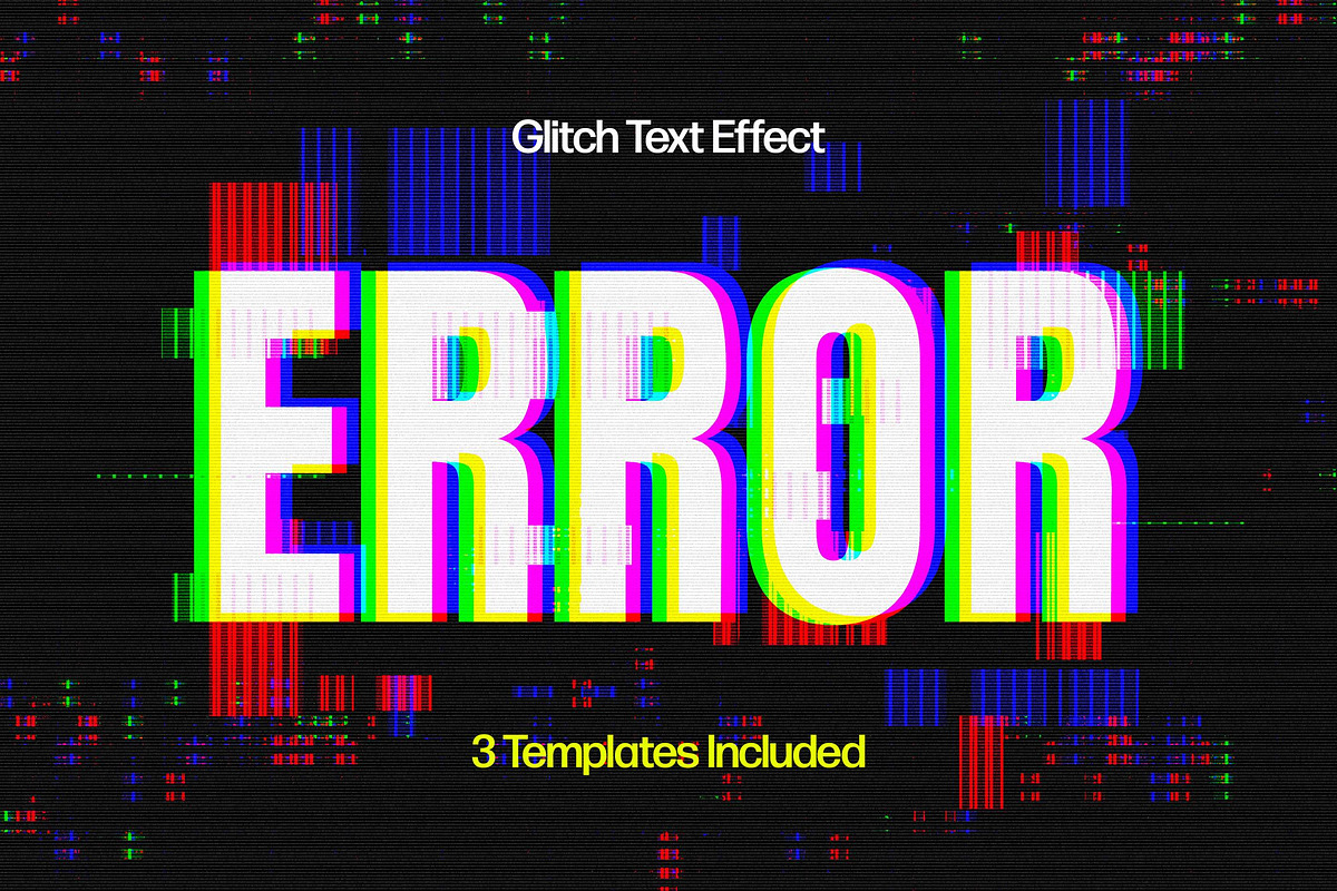 20-in-1 VHS Glitch Effects Bundle, a Layer Style Add-On by pixelbuddha.net (Photo 8 of 23)