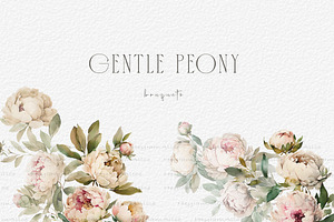 Gentle Peony Floral