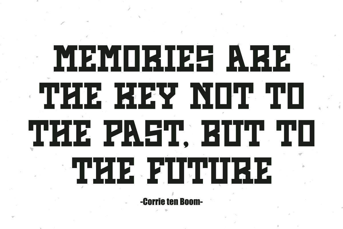 Strange Memory - Vintage Slab Serif, a Slab Serif Font by Pian45 Studio (Photo 2 of 8)