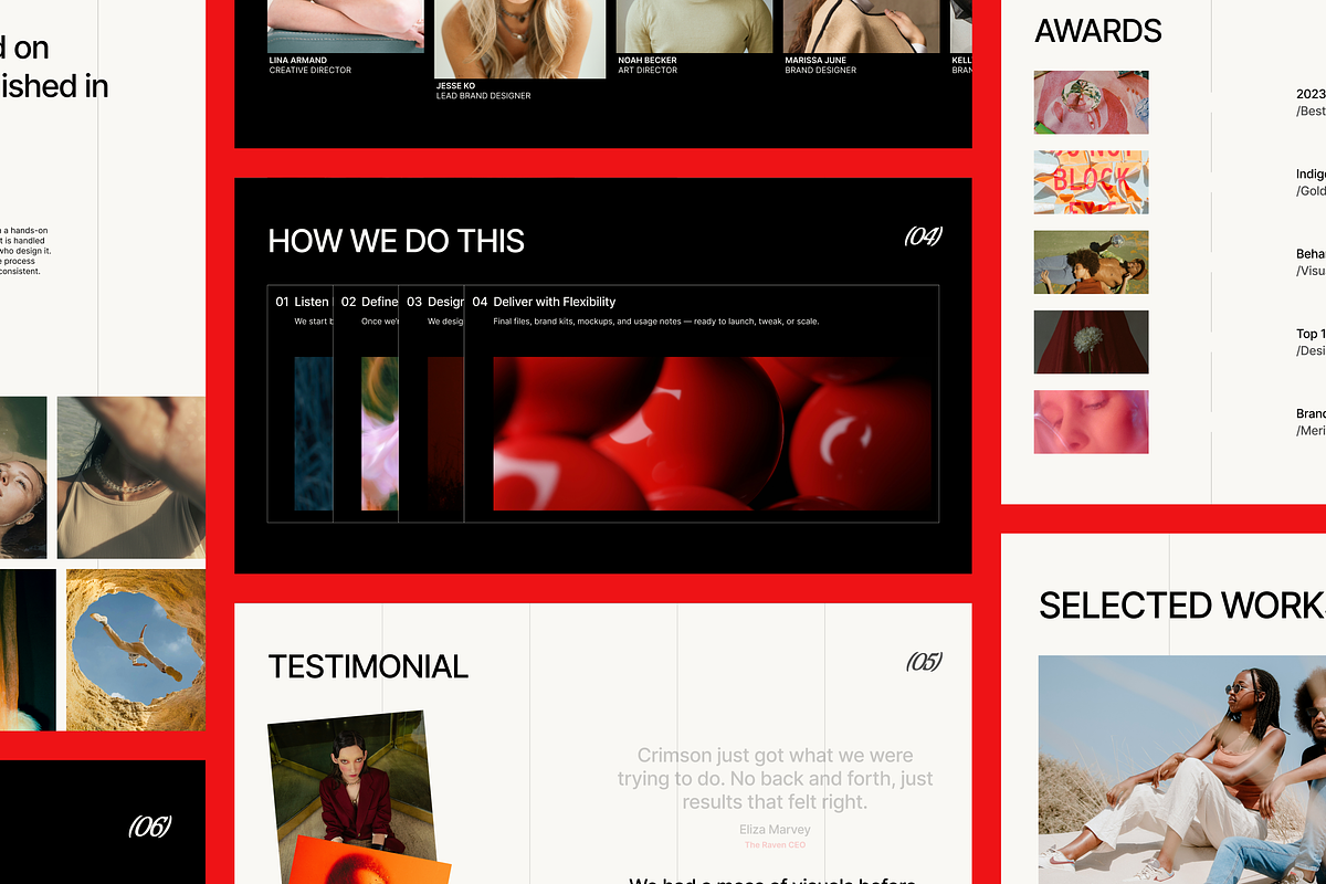 Agency & Studio Framer Template, an UI Kit Template by Rozepaars Design (Photo 2 of 4)