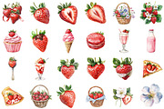 Strawberry Clipart Cottagecore Png S, an Illustration by Sublimation Artist (Thumbnail 2 of 6)