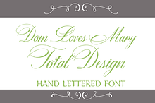 Sale-Dom Loves Mary Total Design