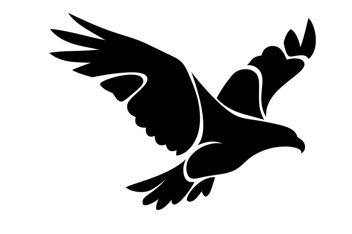 Powerful eagle flying wall art, an Illustration by Amazin_art (Photo 23 of 26)