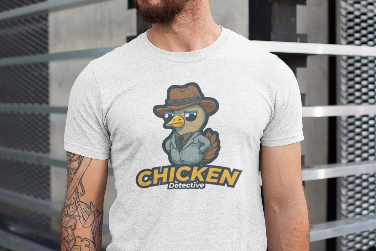 Chicken Detective Mascot Logo, a Templates & Theme by Thirtypath Studio (Photo 3 of 3)