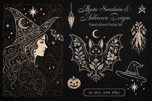 Mystic Samhain & Halloween Designs