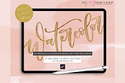 Procreate Watercolor Brush Set, a Brush Add-On by My Fancy Design Shop (Thumbnail 1 of 13)