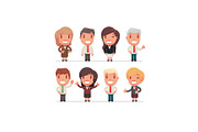 Character set 3: Caucasian, a Person Illustration by Beatriz Gascón (Thumbnail 2 of 3)