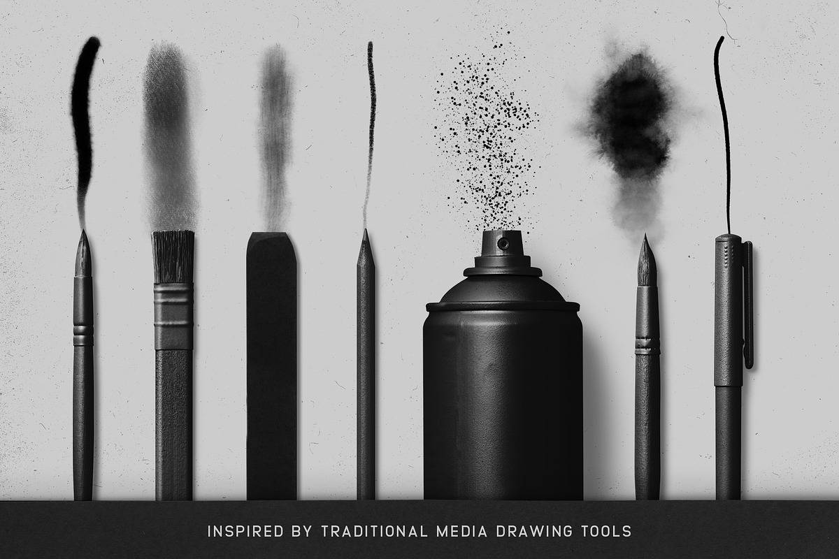Procreate Brushes Starter Kit preview 2