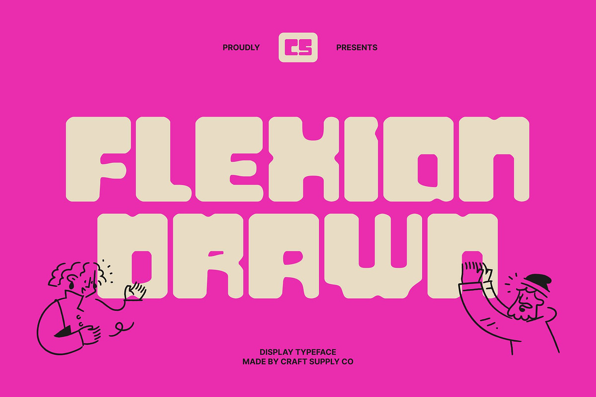 CS Flexion Drawn, a Sans Serif Font by Craft Supply Co. (Photo 1 of 8)
