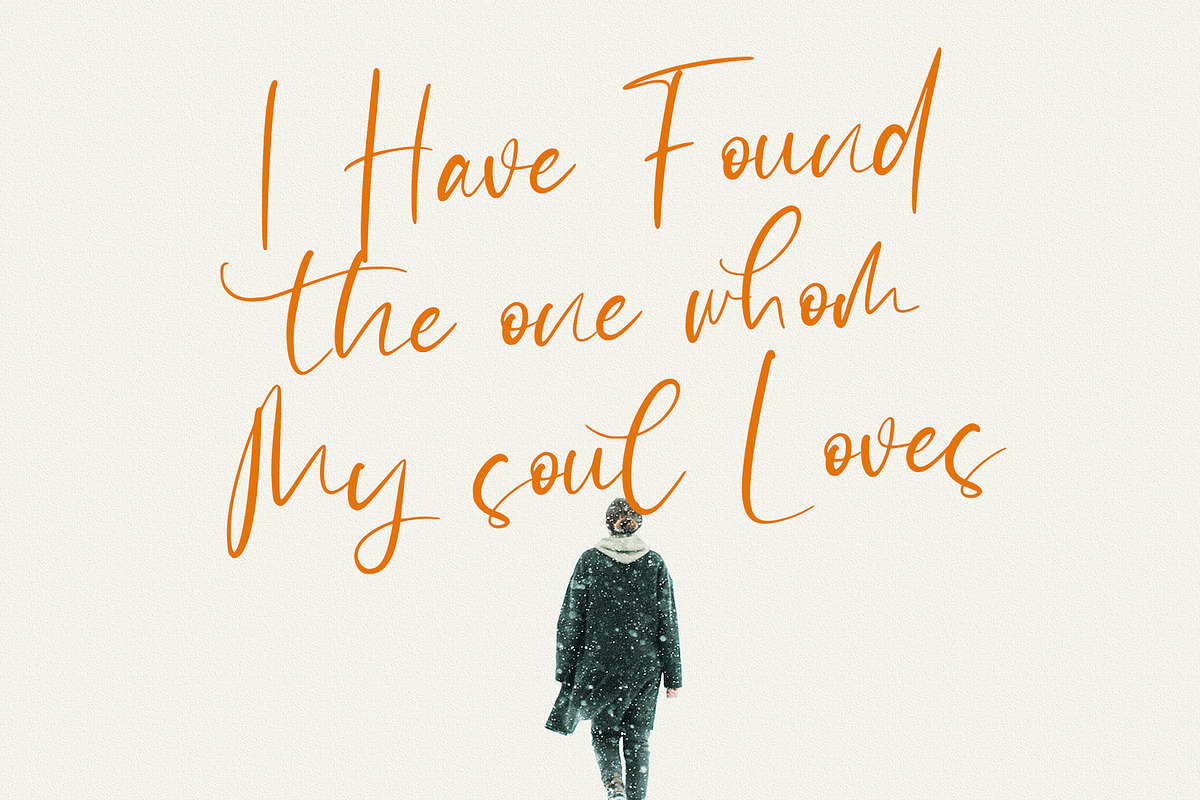 Catthy Wellingten - Handwritten Font preview 4