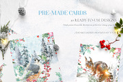 Christmas Watercolor Woodland Story, an Animal Illustration by Catherine Wheel (Thumbnail 7 of 29)
