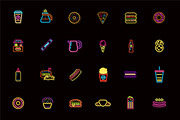 Awesome Street Neon Signs with Fonts, a Symbol Font by Ckybe's Corner (Thumbnail 4 of 4)