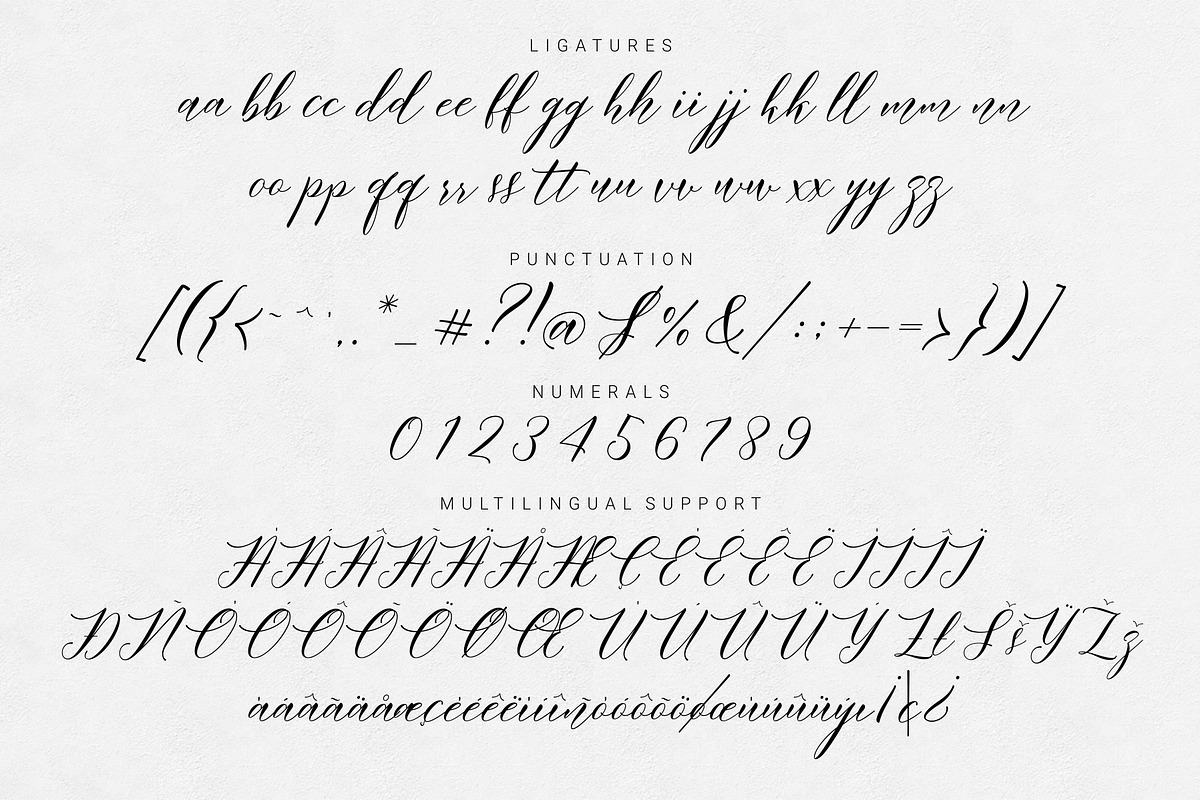 Meetha Script, a Script Font by FadeLine Studio (Photo 9 of 9)