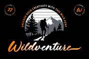 Wildventure, a Handwritten Font by Letterara (Thumbnail 1 of 10)