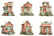 Watercolor Boho Summer Clipart, an Illustration by Designworld (Thumbnail 3 of 8)